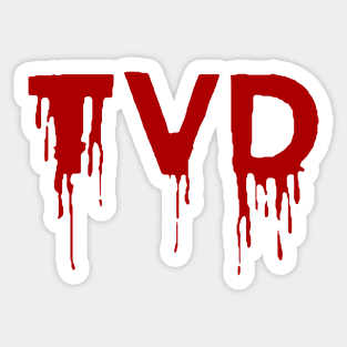 bloody tvd Sticker